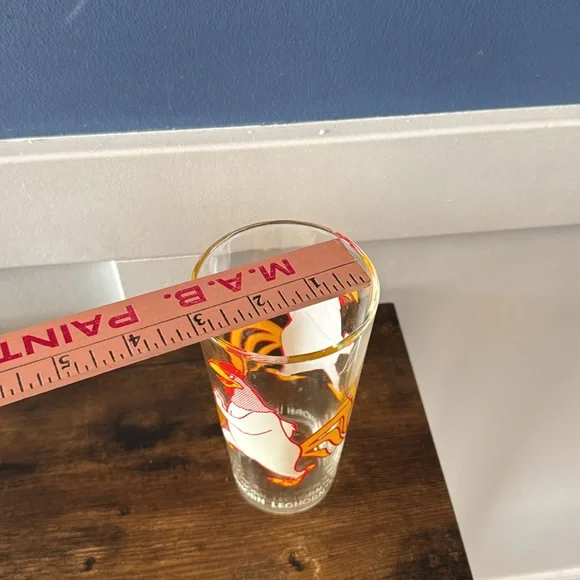 Vintage 1973 Pepsi Warner Brothers Foghorn Leghorn Looney Tunes Glass - Picture 9 of 9